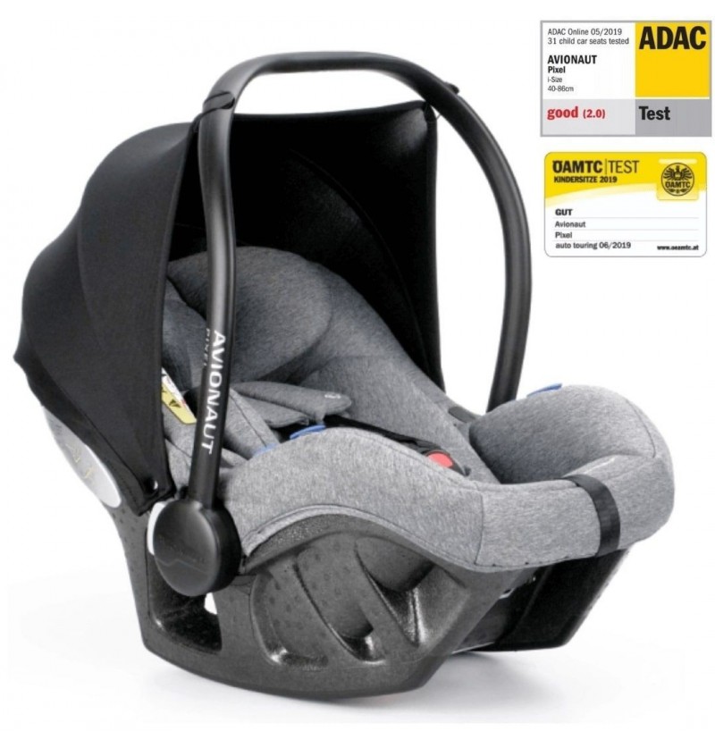 PIXEL AVIONAUT Car seat 0-13 kg (Adac 2.0) + adapters