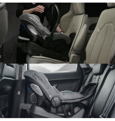 PIXEL AVIONAUT Car seat 0-13 kg (Adac 2.0) + adapters
